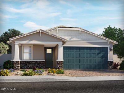 New construction Single-Family house 33 S 176Th Drive, Goodyear, AZ 85338 Mason- photo 0