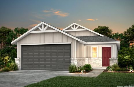 New construction Single-Family house 5123 Flight Sail, San Antonio, TX 78245 plan Taft - image
