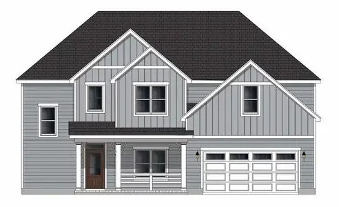 New construction Single-Family house 943 Hunter Grace Dr, Winterville, NC 28590 plan Camden - image