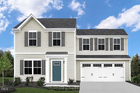 New construction Single-Family house 326 Coralbells Way, Four Oaks, NC 27524 Aspen- photo 0