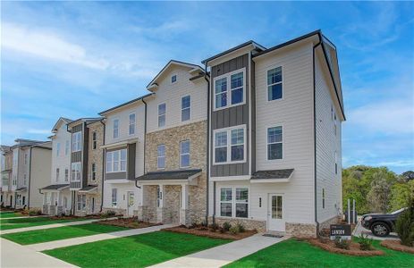 New construction Townhouse house 204 Daybreak Lane, Unit 121, Newnan, GA 30265 Landon- photo 0