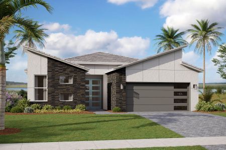 New construction Single-Family house 12048 Sw Pantone St, Port St. Lucie, FL 34987 plan Clarion - image