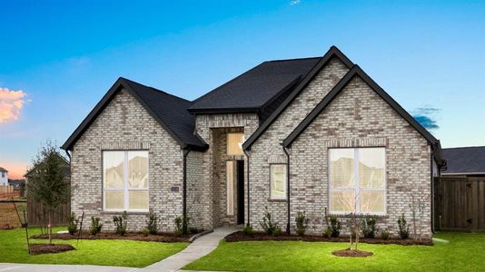 New construction Single-Family house 12118 Salty Bend Dr, Mont Belvieu, TX 77523 Nicklaus - photo 0