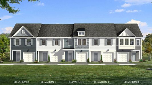 New construction Townhouse house 661 Bolder St, Myrtle Beach, SC 29579 plan Egret - image