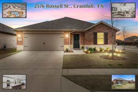 New construction Single-Family house 2576 Russell St, Crandall, TX 75114 null- photo 0