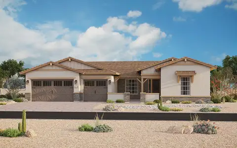 New construction Single-Family house 20916 E Diana Court, Queen Crk, Queen Creek, AZ 85142 plan Amarante - image