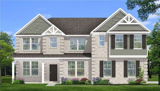 New construction Single-Family house 318 Delta Drive, Mcdonough, GA 30253 Stonefield- photo 0