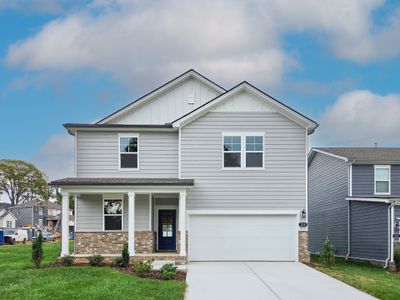 New construction Single-Family house 229 W Millbrook Dr, Spring Hill, TN 37174 plan Woodruff - image