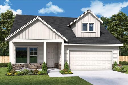 New construction Single-Family house 267 Strawberry Ln, Woodstock, GA 30189 plan The Cartwright II - image