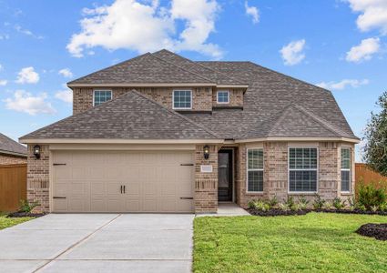 New construction Single-Family house 13817 Starboard Reach Drive, Santa Fe, TX 77510 - photo 0