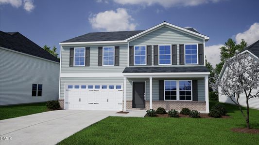 New construction Single-Family house 94 Harriette Ct, Lillington, NC 27546 plan Telfair - image