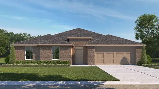 New construction Single-Family house 1909 Reveille Wy, Terrell, TX 75160 plan X50I Irving - image