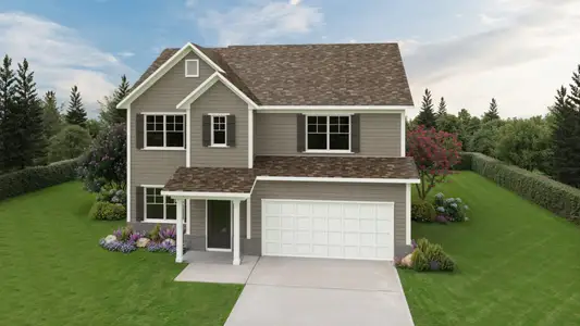 New construction Single-Family house Morrow, GA 30260 plan The Wakefield - image