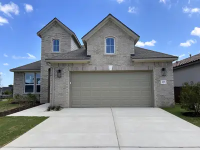New construction Single-Family house 105 Olive Blossom Trl, San Marcos, TX 78666 plan Emory - image
