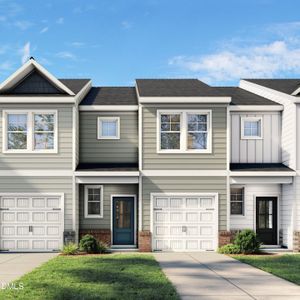 New construction Townhouse house 57 Chancellor Dr, Lillington, NC 27546 plan The Durant A - image