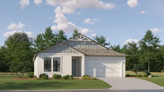 New construction Single-Family house 17903 Grassybend Lp, Land O' Lakes, FL 34638 plan Augusta - image