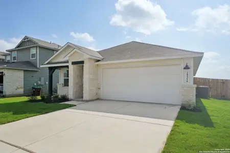 New construction Single-Family house 29316 Clanton Pass, San Antonio, TX 78260 plan The Allen (840) - image