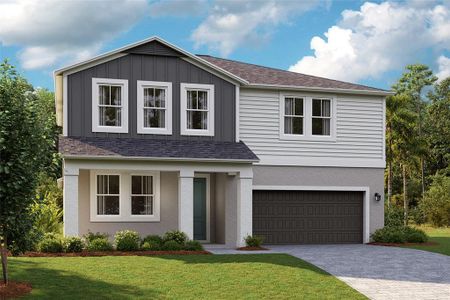 New construction Single-Family house 33415 Twilight Sea Pl, Dade City, FL 33525 plan Coquina - image