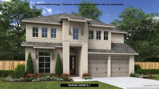 New construction Single-Family house 130 Besito, Boerne, TX 78006 Design 2599W- photo 0