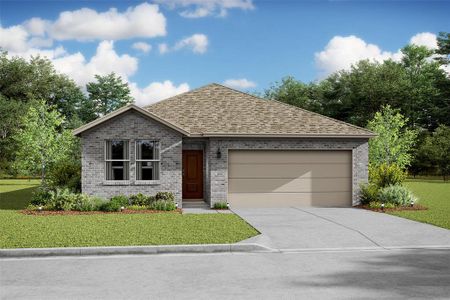 New construction Single-Family house 284 Ice Shore Trail, Dayton, TX 77535 Orinoco II- photo 0