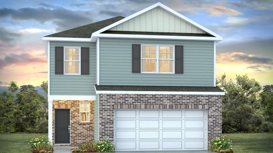 New construction Single-Family house 2160 Leatherstone Ln, Blythewood, SC 29016 plan MANNING - image