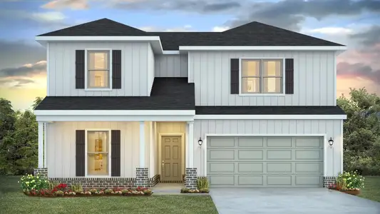 New construction Single-Family house 7298 Big Buck Blvd, Panama City, FL 32409 plan The Ozark - image
