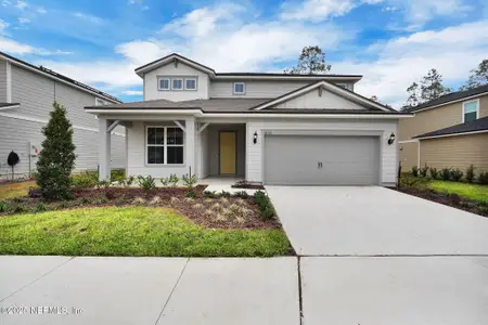 New construction Single-Family house 3130 Meridian Wy, Green Cove Springs, FL 32043 Yorkshire- photo 0