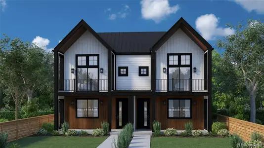 New construction Duplex house 2337 N Irving St, Denver, CO 80211 - image