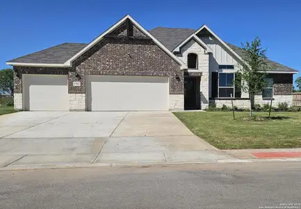 New construction Single-Family house 9306 Chilmark Path, San Antonio, TX 78263 Leander- photo 0