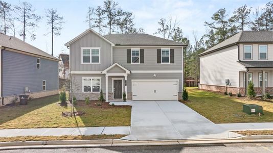 New construction Single-Family house 2290 Treaty Lane, Douglasville, GA 30135 Portland- photo 0