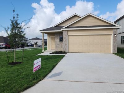 New construction Single-Family house 2079 Olivia Dr, New Braunfels, TX 78130 The Pinewood- photo 0