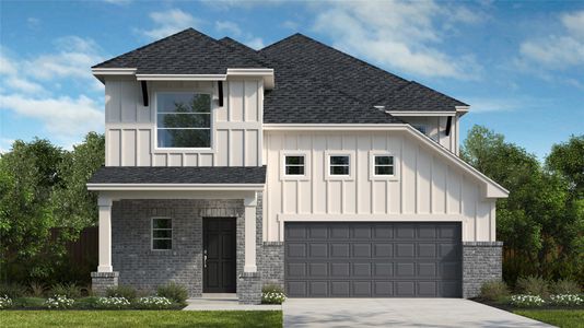 New construction Single-Family house 117 Cintilar St, Liberty Hill, TX 78642 plan Travis - image