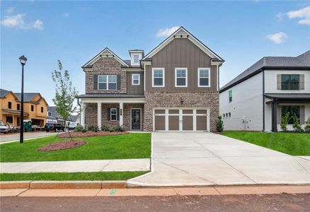 New construction Single-Family house 652 Secret Garden Ln, Dacula, GA 30019 plan Brooke UHP - image