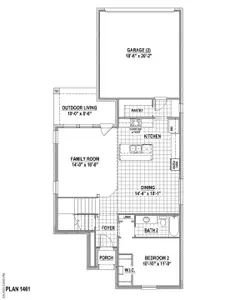 New construction Single-Family house 1604 Ramble Wy, Celina, TX 75009 plan 1461 - image 5