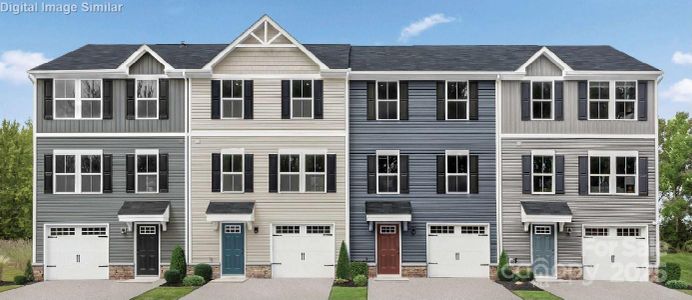 New construction Townhouse house 2834 Alvin Wy, Charlotte, NC 28216 - image
