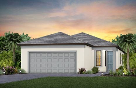 New construction Single-Family house 1884 Pepper Grass Dr, North Port, FL 34289 plan Flagstone - image