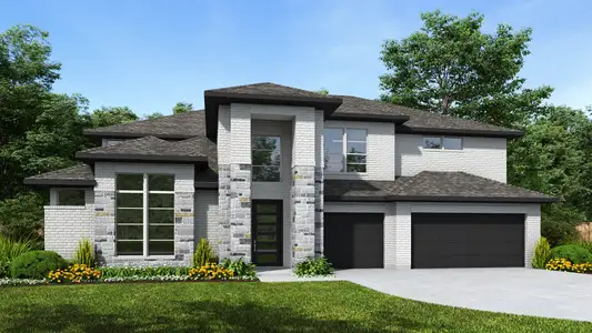 New construction Single-Family house 1108 Sunset Hill Wy, Georgetown, TX 78628 plan 4994W - image