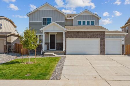 New construction Single-Family house 931 Columbia Street, Johnstown, CO 80534 Avon- photo 0