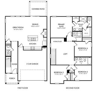New construction Single-Family house 113 Bechler Dr, Gray Court, SC 29645 plan Lennon - image