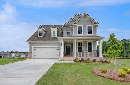 New construction Single-Family house 247 Arnewood Cir, Mcdonough, GA 30253 Drayton- photo 0