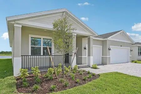 New construction Single-Family house 5762 Hampton Park Cir, Vero Beach, FL 32966 plan Coral - image