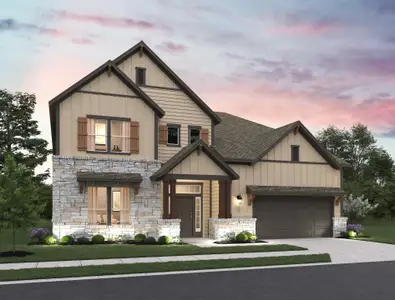 New construction Single-Family house 17621 Carmel Rancho Ave, Pflugerville, TX 78660 plan Ashlyn - image
