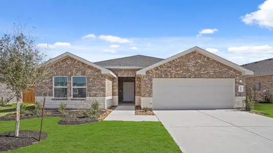 New construction Single-Family house 22103 Cortona Creek Ln, Hockley, TX 77447 plan Huntsville - image