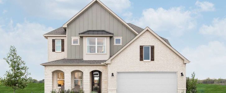 New construction Single-Family house 101 Yale St, Seguin, TX 78155 plan Jordan - image