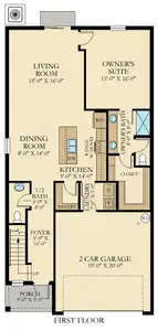 New construction Single-Family house 7898 Poplin St, Kissimmee, FL 34747 plan Columbia - image