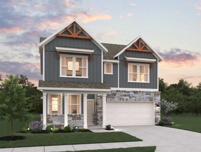 New construction Single-Family house 233 Kirra Ct, Georgetown, TX 78626 plan Blake - image
