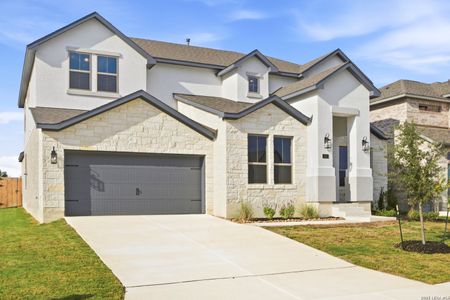 New construction Single-Family house 314 Haby Hl, San Antonio, TX 78253 plan Lafayete - image