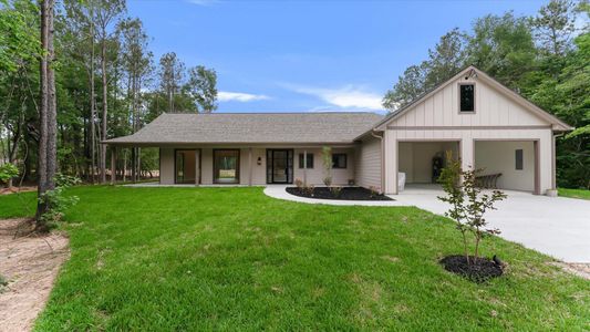 New construction Single-Family house 11485 Mockingbird Hl, Conroe, TX 77303 - image