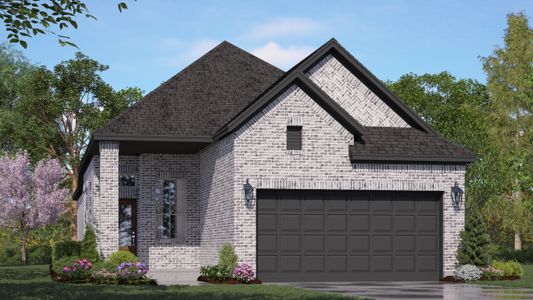 New construction Single-Family house 10472 Wild Rice, Conroe, TX 77385 Berkeley- photo 0