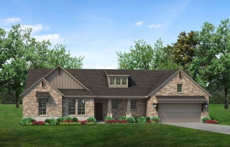 New construction Single-Family house 2432 Blackjack Oak Road, Oak Ridge, TX 75161 Barnett- photo 0